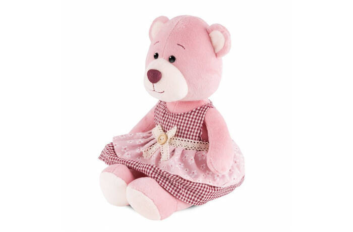 Мягкие игрушки Ronny&Molly Мишка Молли в Платье с Передником в Коробке 21 см лимарджи платье белое с розовым ml
