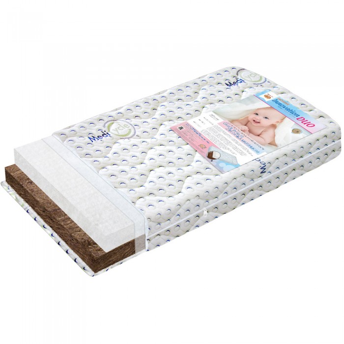 

Матрас BoomBaby Innovation Duo 120х60х12 см, Innovation Duo 120х60х12 см
