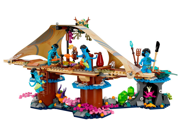 Конструктор Lego Avatar Дом Риф Меткайна (528 деталей)