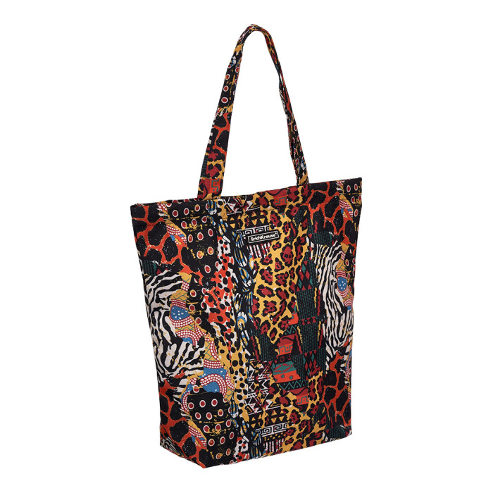 

ErichKrause Сумка-шоппер на молнии Africa Color 14L 39x38x12 см, Сумка-шоппер на молнии Africa Color 14L 39x38x12 см