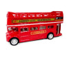  Пламенный мотор Лондонский двухэтажный автобус инерционный металлический 870830 - Пламенный мотор Лондонский двухэтажный автобус инерционный металлический 870830