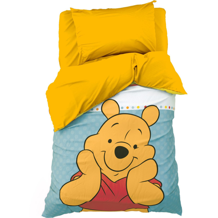 Постельное белье Disney 1.5 спальное Медвежонок Винни (3 предмета)