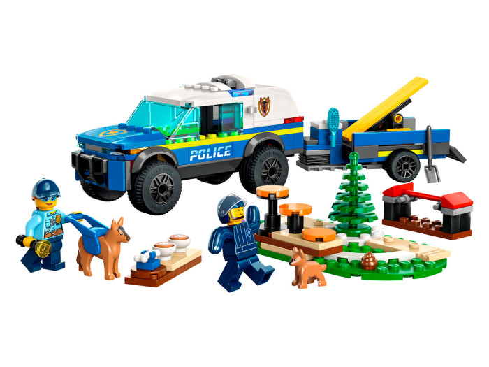 Конструктор Lego City Дрессировка собак мобильной полиции (197 деталей)