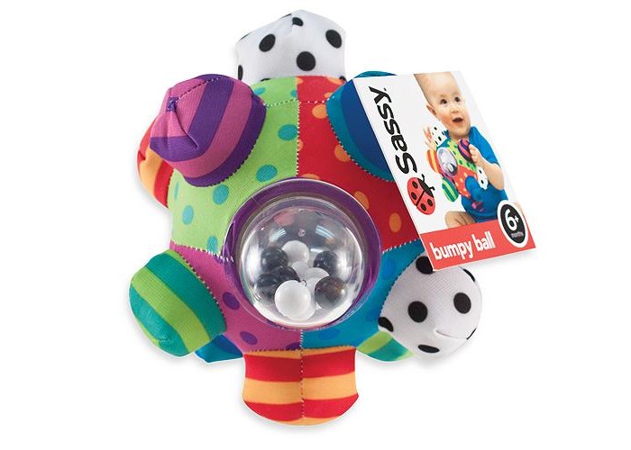 Погремушка Sassy Мяч sassy игрушка для ванны 10091ep