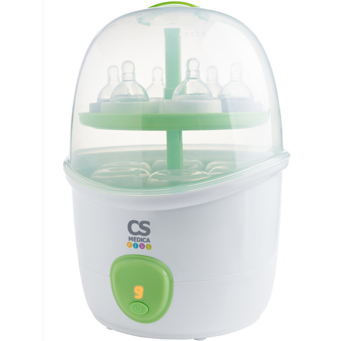 CS Medica Электронный паровой стерилизатор Kids CS-28s уценённый паровой стерилизатор для бутылочек и сосок в свч