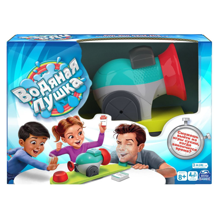 

Spin Master Настольная игра Водяная Пушка, Настольная игра Водяная Пушка