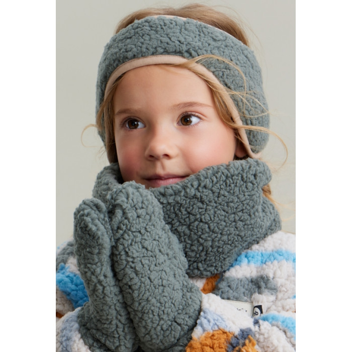 Шапки, варежки и шарфы Happy Baby Комплект флисовый: повязка, снуд и варежки 89063 фото
