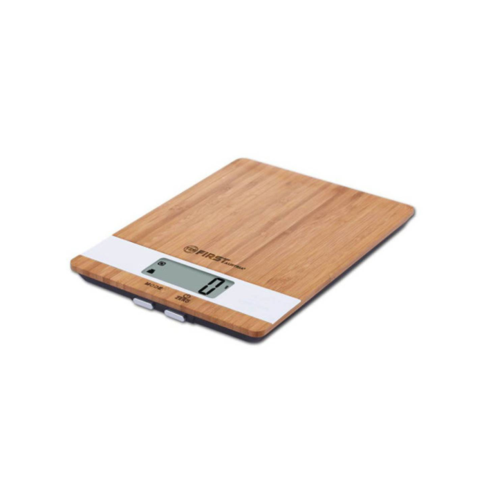 First Весы кухонные  Special Edition бамбуковые электронные 5 кг FA-6410