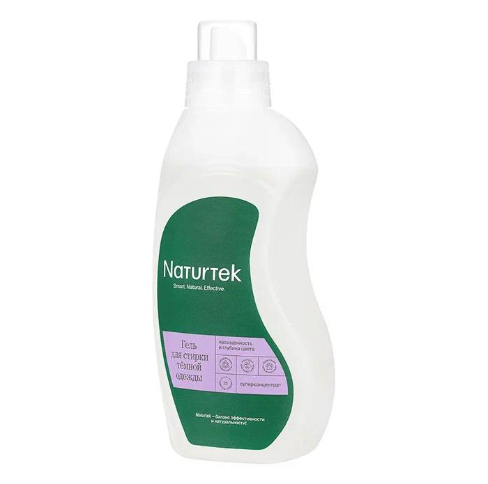 

Naturtek Концентрированный гель для стирки темного белья и одежды 0.75 л, Концентрированный гель для стирки темного белья и одежды 0.75 л