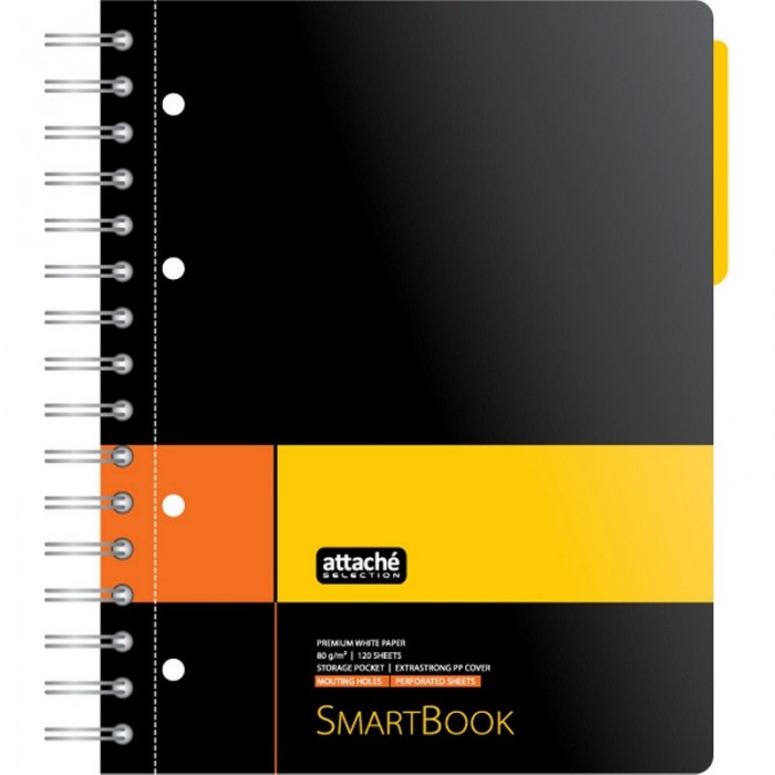Attache Бизнес-тетрадь SmartBook клетка А5 120 листов