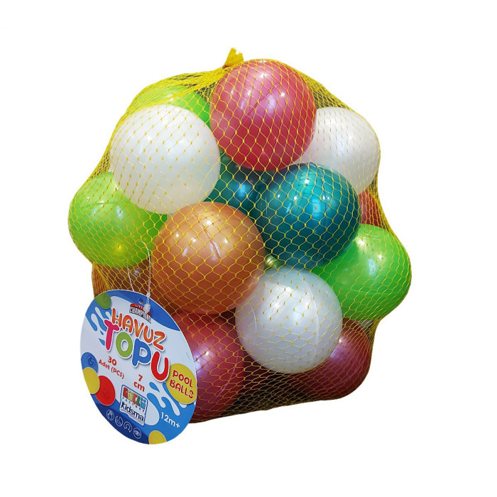 GucluToys Игрушка Набор шариков перламутр 7 см 30 шт.