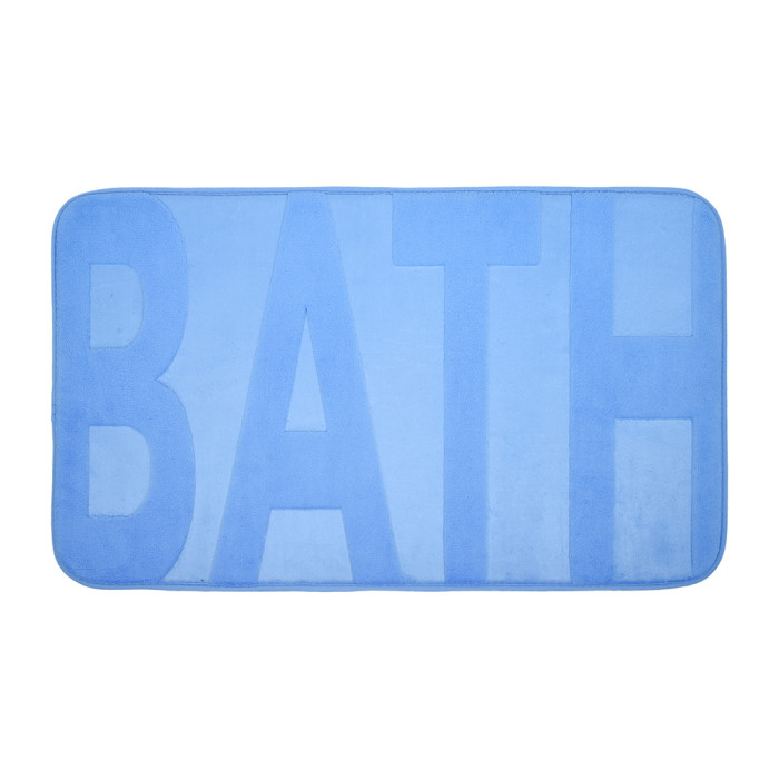

Vortex Коврик для ванной c памятью формы Bath 75x45x1.2 см, Коврик для ванной c памятью формы Bath 75x45x1.2 см