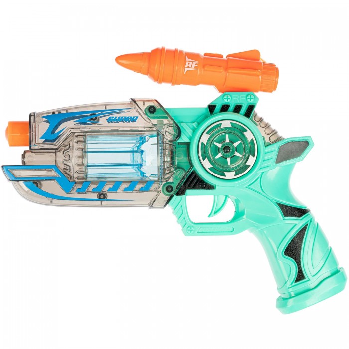 Игрушечное оружие Bondibon Пистолет Фантаст игрушечное оружие хэппиленд игрушечное оружие пистолет с мягкими пулями и дисками
