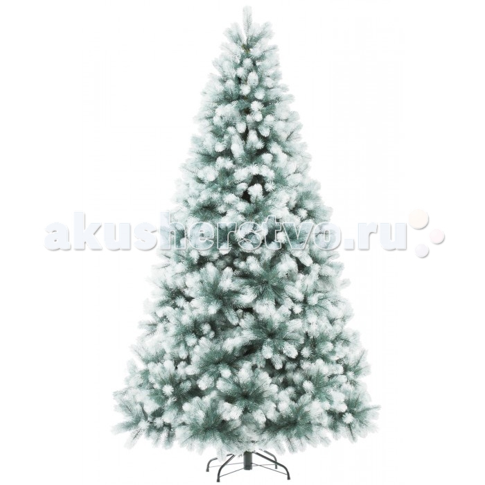 фото Crystal trees искусственная сосна швейцарская снежная 150 см