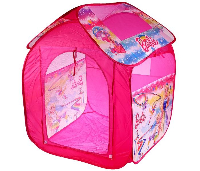 Игровые домики и палатки Играем вместе Палатка детская Барби палатки домики играем вместе палатка барби