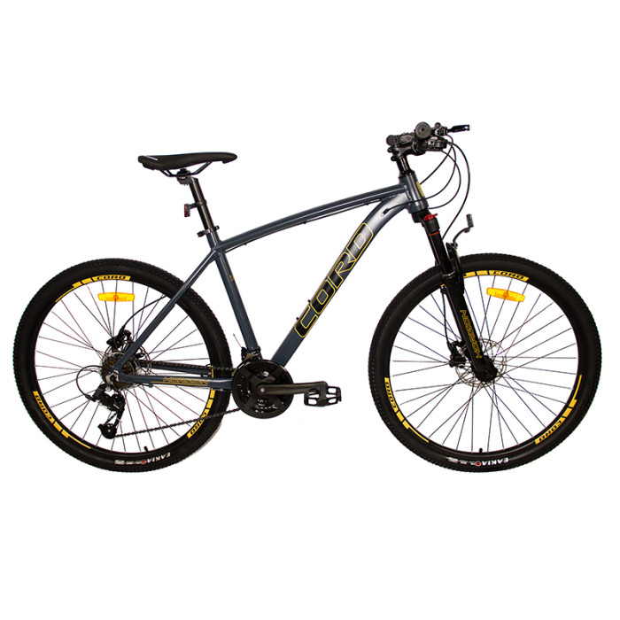 Велосипед двухколесный Cord Horizon 27.5 с дисковыми гидравлическими тормозами 2023 CRD-DLX2701-19