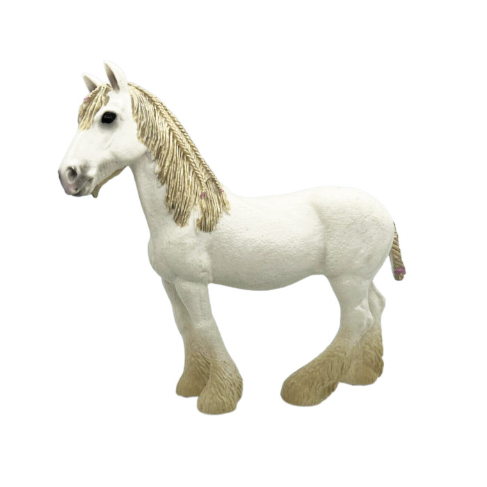Игровые фигурки Детское время Фигурка - Лошадь породы Шайр 12 шт компл 3 7 см маленький пони пвх радужная лошадь милая маленькая лошадь фигурки куклы для девочек день рождения рождественский пода