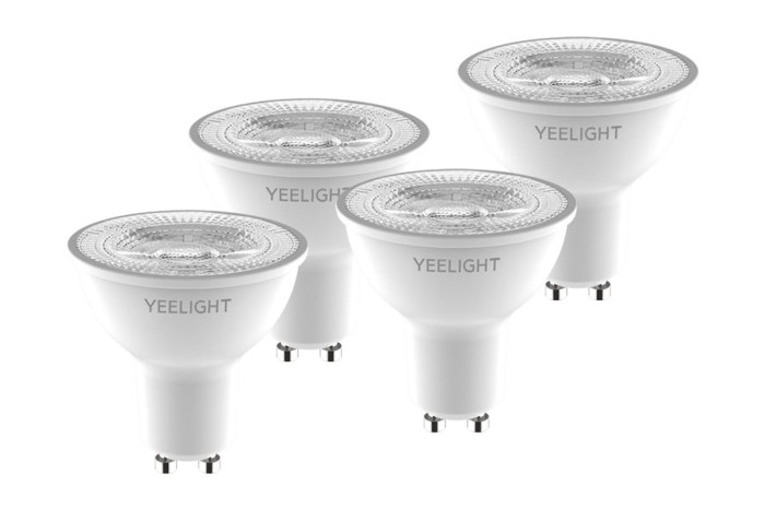 фото Yeelight умная светодиодная лампочка gu10 smart bulb w1(dimmable) 4 шт.