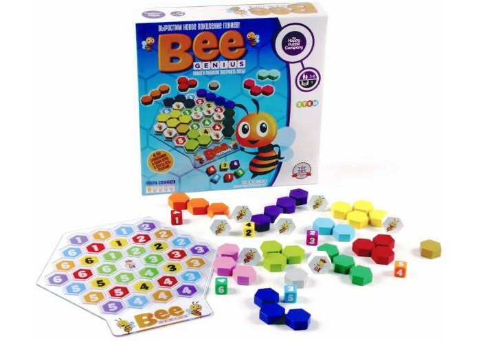 Happy Puzzle Настольная игра Bee Genius