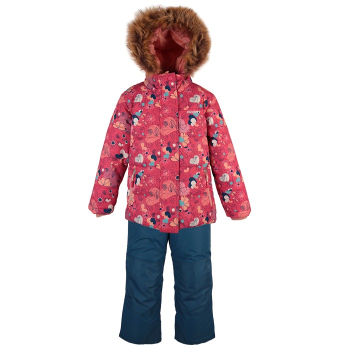 Утеплённые комплекты Gusti Комплект для девочки (куртка, полукомбинезон) GWG5804