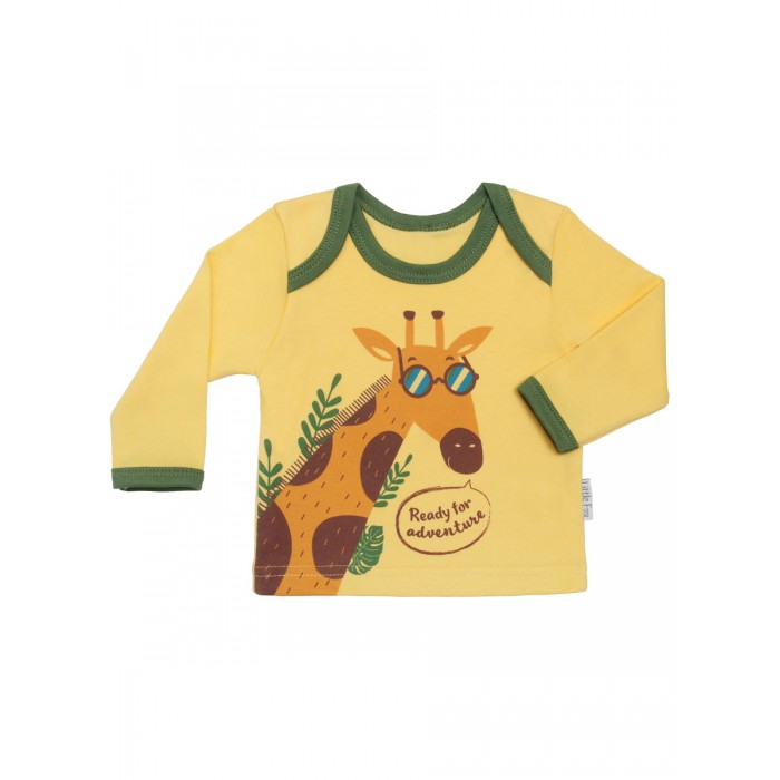 

Little Fox Лонгслив Hello, Africa Жираф, Лонгслив Hello, Africa Жираф