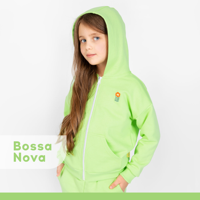 Толстовки и свитшоты Bossa Nova Толстовка с капюшоном для девочки 227В23-461