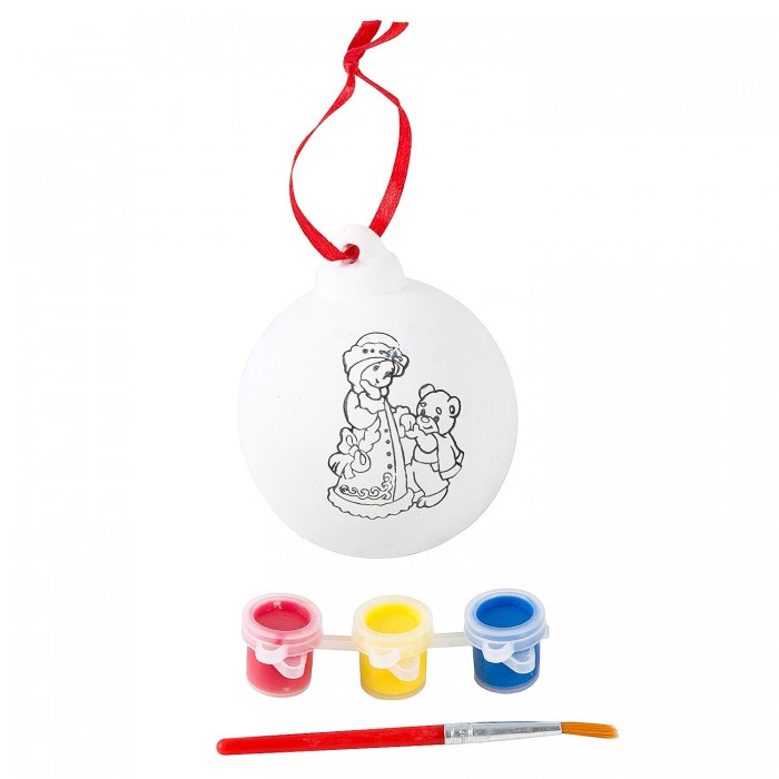 Заготовки под роспись Bondibon Набор для творчества Шар-подарок в сумочке набор для творчества bondibon шар подарок тигрёнок