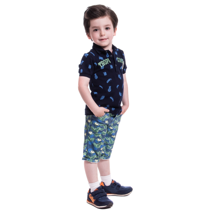 Комплекты детской одежды Cascatto Комплект одежды для мальчика (футболка, бриджи) G-KOMM18/37 комплекты детской одежды cascatto комплект для мальчика демисезонный утепленный куртка джемпер брюки g komm18 27