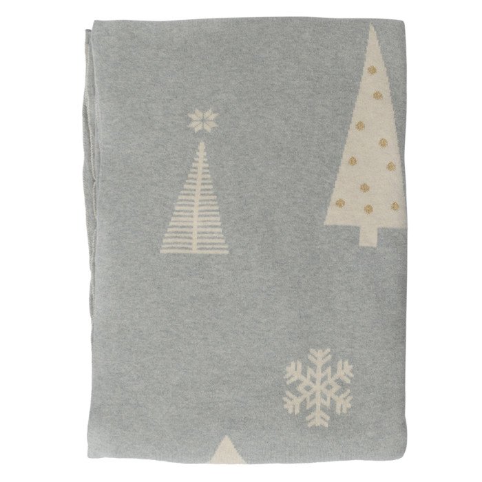 

Плед Tkano Christmas tree New Year Essential 180х130 см, Christmas tree New Year Essential 180х130 см