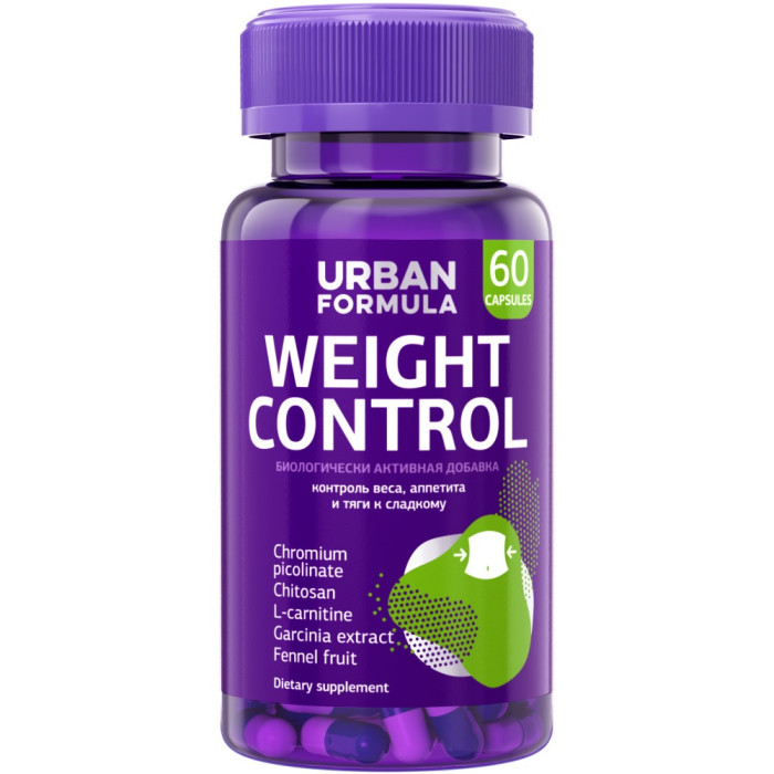 Urban Formula Комплекс для контроля веса и аппетита Weight Control 60 капсул