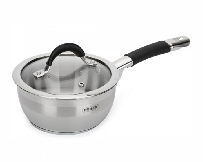 

Pyrex Ковш Comfort с крышкой 1.3 л, Ковш Comfort с крышкой 1.3 л