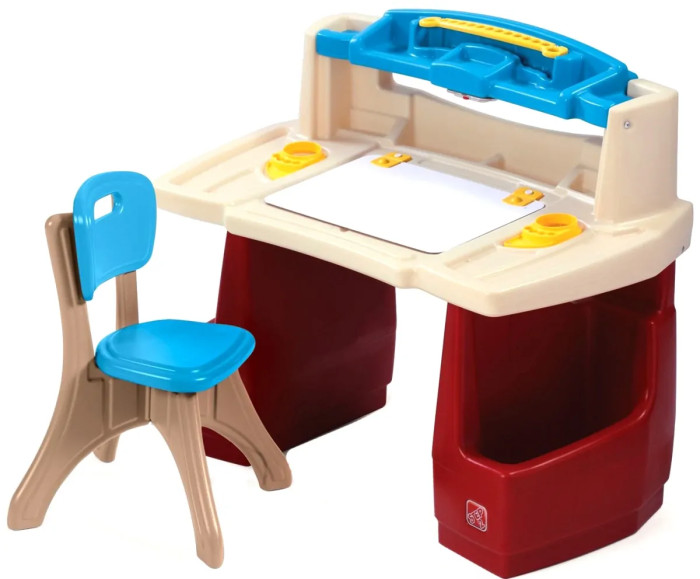 Детские столы и стулья Step 2 Парта и стул для занятий детские столы и стулья step 2 парта для детей дуэт