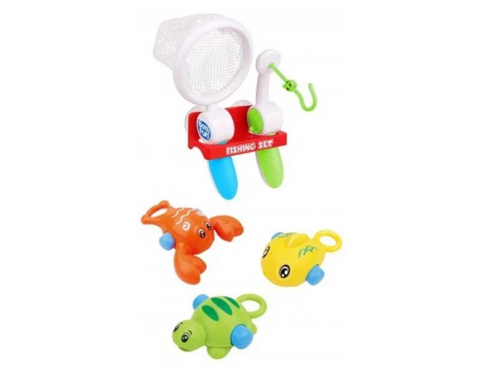 Игрушки для ванны Junfa Игрушка для ванной Рыбалка игрушки для купания малышей набор для игры в ванне lt233a в пакете tongde