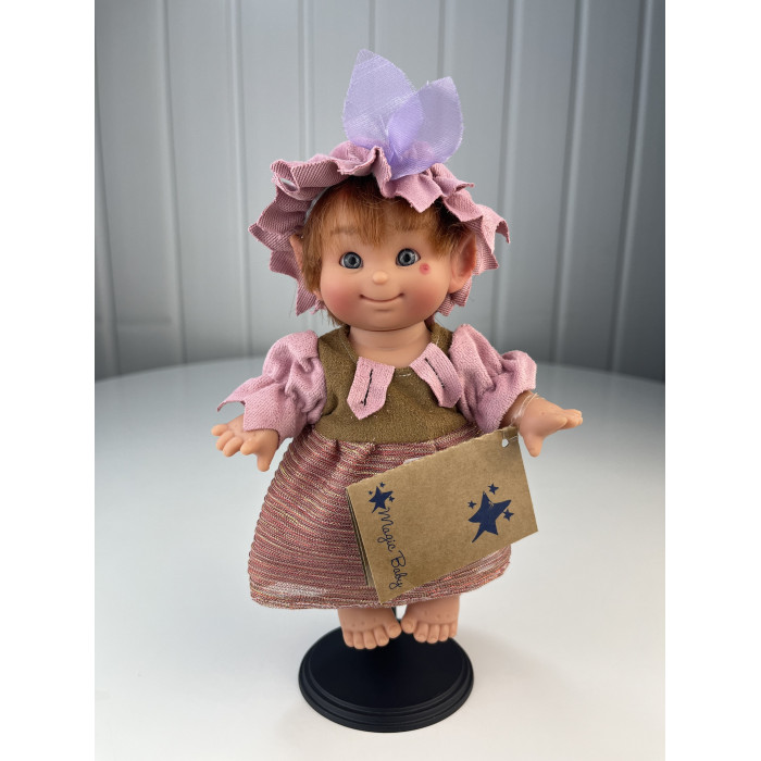 Куклы и одежда для кукол Lamagik S.L. Пупс-мини Средневековый гном девочка 18 см веселые гномики
