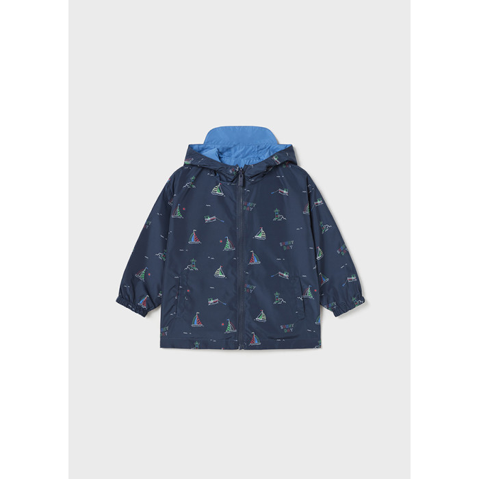 

Mayoral Baby Куртка двусторонняя Кораблики 1428, Baby Куртка двусторонняя Кораблики 1428