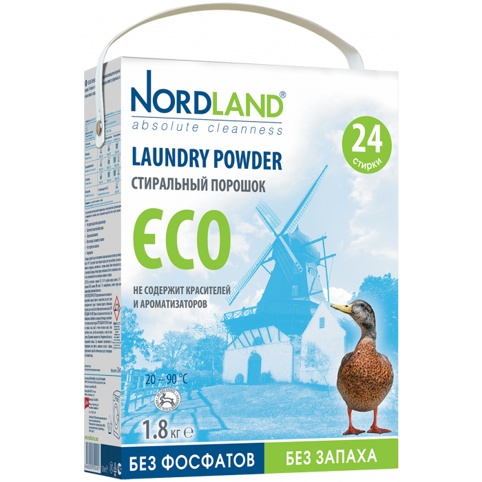 Nordland  Стиральный порошок ECO 1.8 кг