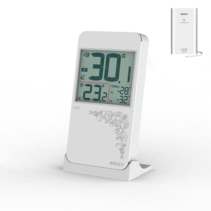 RST Электронный термометр с радиодатчиком Q253 умный электронный термометр xiaomi mijia electronic thermometer white mmc w505