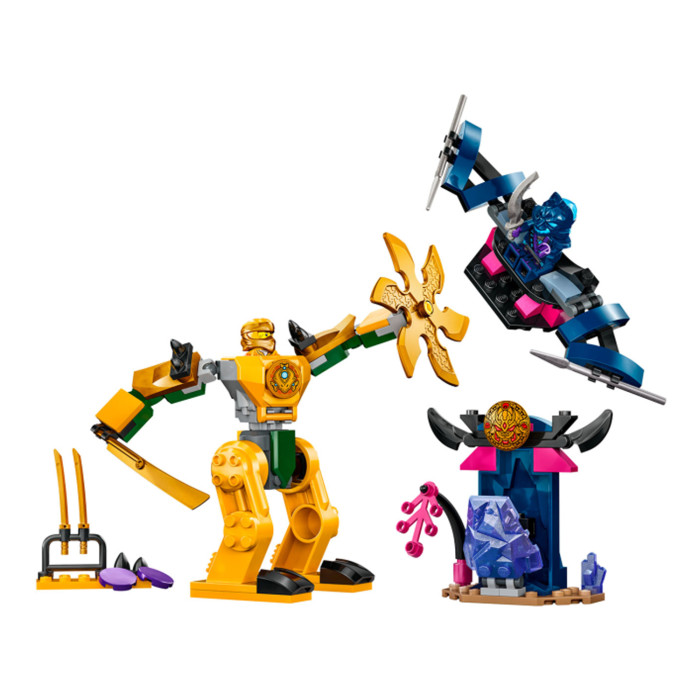 Конструктор Lego Ninjago Боевой робот Арина (104 детали) конструктор lego spider man