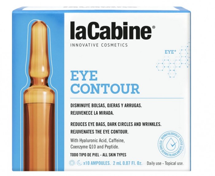 LaCabine Концентрированная сыворотка в ампулах для контура век Eye Contour Ampoules 10x2 мл сыворотка концентрированная dermolab интенсивный антивозрастной уход в ампулах 12 6 мл