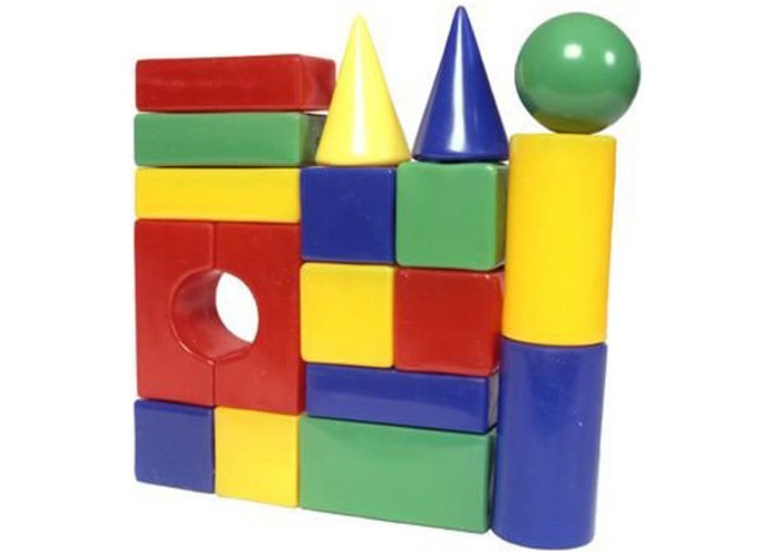 Развивающая игрушка СВСД Строительный набор Стена-2 18 элементов развивающая игрушка десятое королевство набор строительный 40 элементов