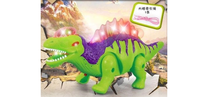 Интерактивные игрушки Russia Динозавр со светом и звуком A1342669Q-B
