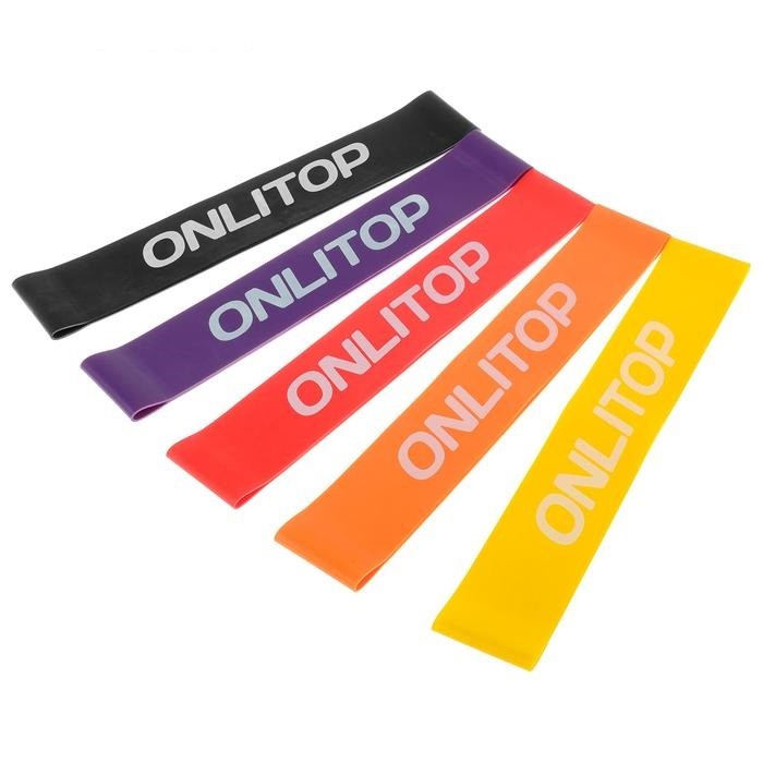 

Onlitop Набор фитнес резинок 3551205, Набор фитнес резинок 3551205