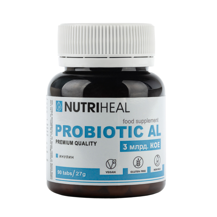 Nutriheal Пробиотик AL топинамбур обогащенный инулином 90 табл.