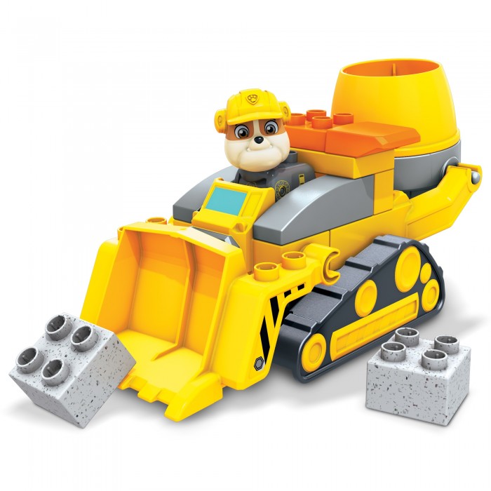 

Mega Bloks Набор игровой Крепыш и бетономешалка, Набор игровой Крепыш и бетономешалка