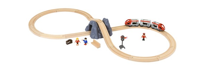 Железные дороги Brio Железная дорога: стартовый набор игровой набор brio железнодорожное депо 33574
