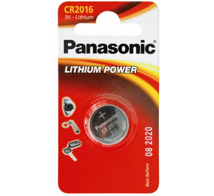  Panasonic Батарейка литиевая CR2016 дисковая 3В