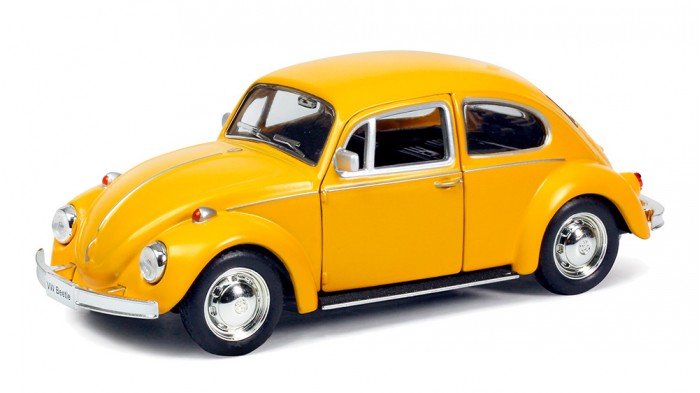 цена Машины Uni-Fortune Машина инерционная RMZ City Volkswagen Beetle 1967 1:32
