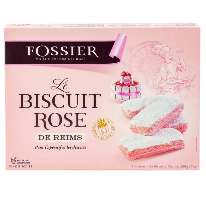Fossier Печенье розовый бисквит 200 г 0514.01502 - фото 1