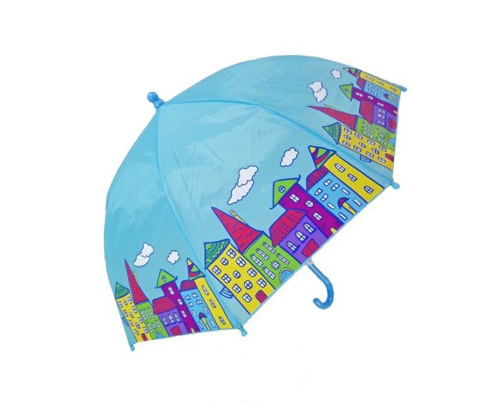 Зонт Mary Poppins Домики 46 см зонт mary poppins 46 см