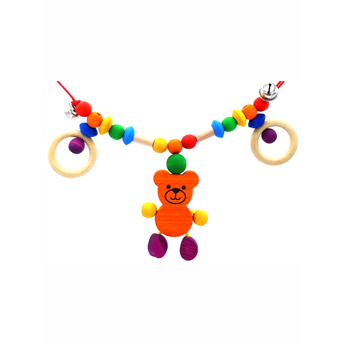 Игрушки на дугах S-mala Растяжка Медвежонок игрушки на дугах жирафики растяжка с развивающими игрушками радуга